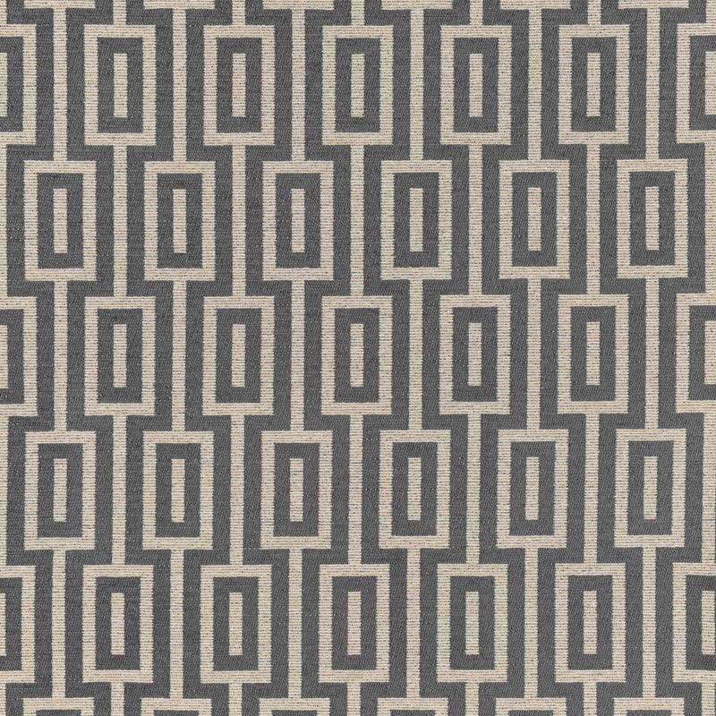 KRAVET CONTRACT - STREET KEY- IRON - Fabric by the Yard IRON