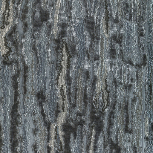 KRAVET COUTURE - VELVET WAVES- CHARCOAL - Fabric by the Yard CHARCOAL
