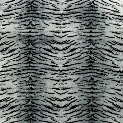 KRAVET COUTURE - ANIMALIER- SILVER - Fabric by the Yard SILVER