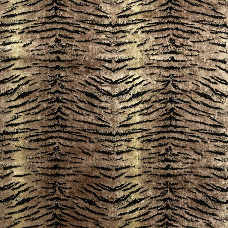 KRAVET COUTURE - ANIMALIER- ANTHRACITE - Fabric by the Yard ANTHRACITE
