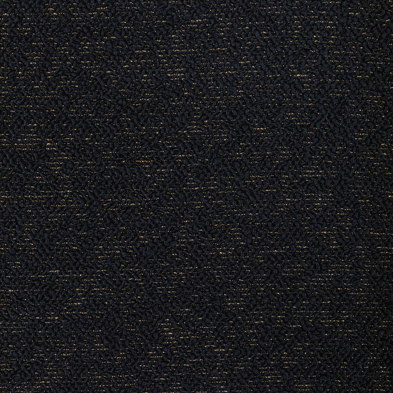 KRAVET COUTURE - COSMIC PLUSH- GOLD NOIR - Fabric by the Yard GOLD NOIR
