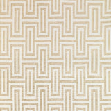 KRAVET COUTURE - GEO GLAM- IVORY GOLD - Fabric by the Yard
