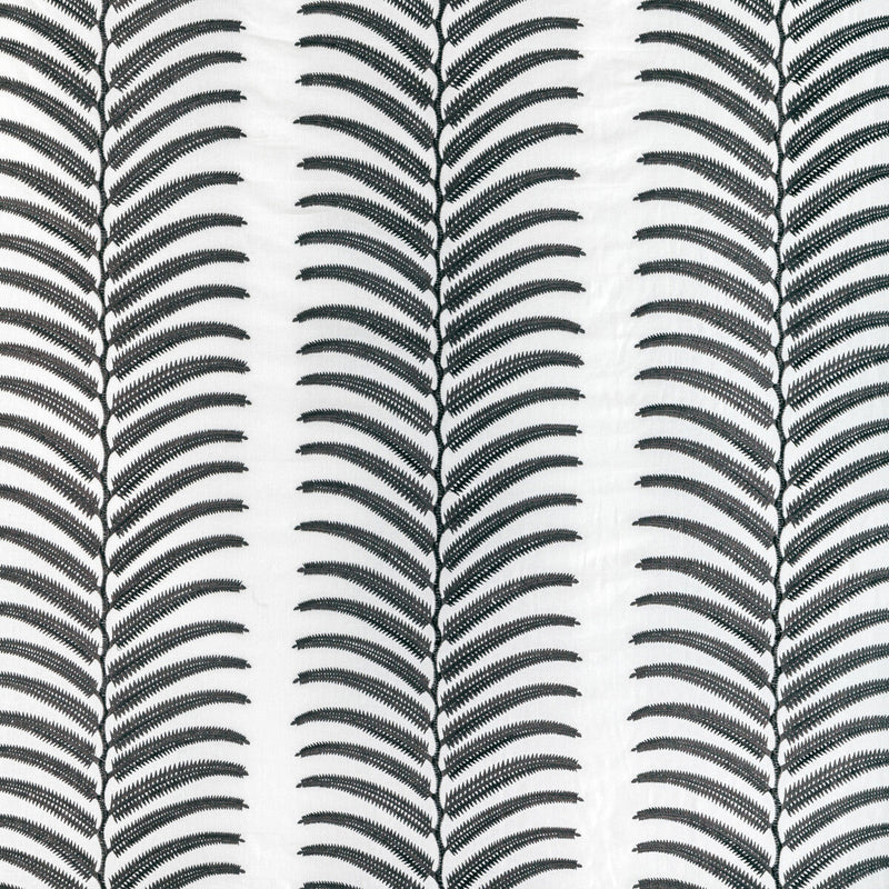 KRAVET COUTURE - PLANTAE- NOIR - Fabric by the Yard NOIR