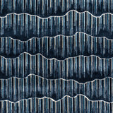 KRAVET COUTURE - MOUNTAINSCAPE- INDIGO - Fabric by the Yard