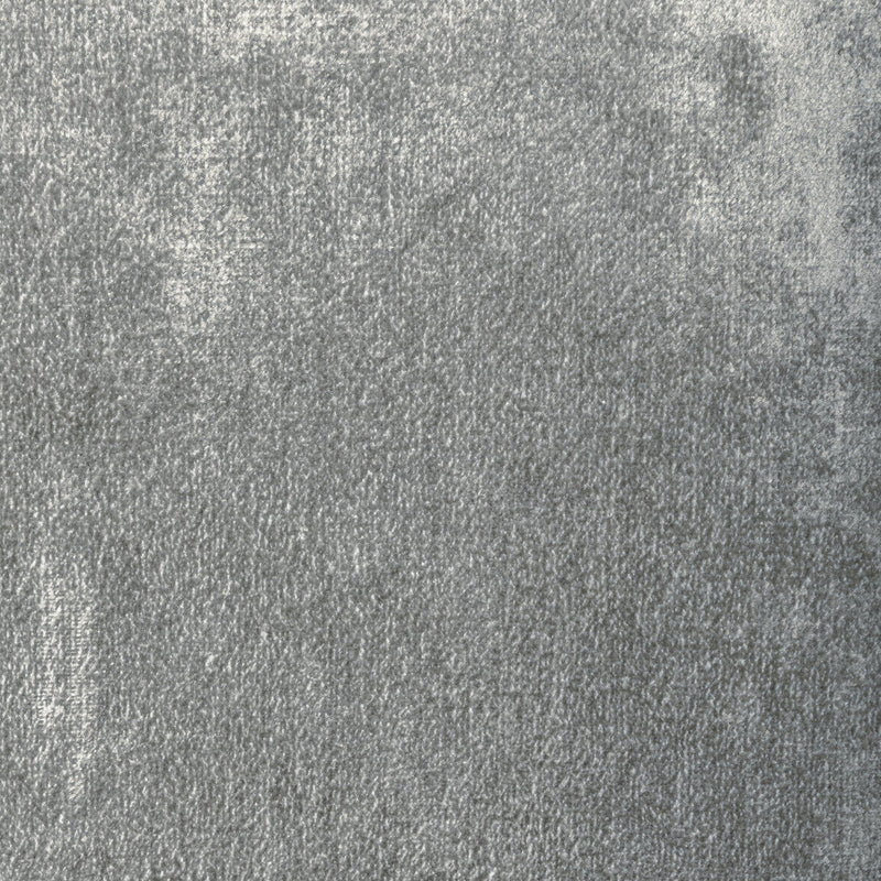 KRAVET COUTURE - PLUSH NOVA- SILVER - Fabric by the Yard SILVER