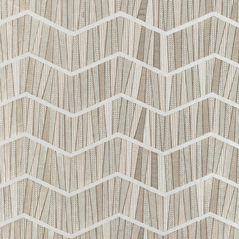 KRAVET COUTURE - RIGHT ANGLES- IVORY - Fabric by the Yard IVORY