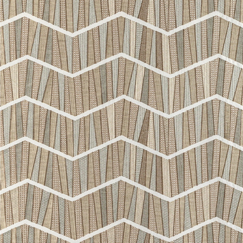 KRAVET COUTURE - RIGHT ANGLES- CHAMPAGNE - Fabric by the Yard CHAMPAGNE