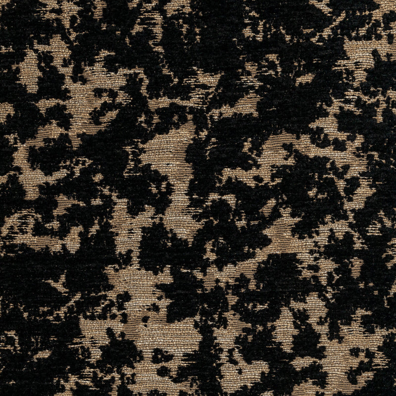 KRAVET COUTURE - ILLUMINE- GOLD NOIR - Fabric by the Yard GOLD NOIR