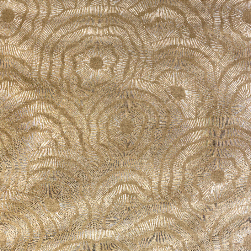 KRAVET COUTURE - PANACHE VELVET- GOLD - Fabric by the Yard GOLD