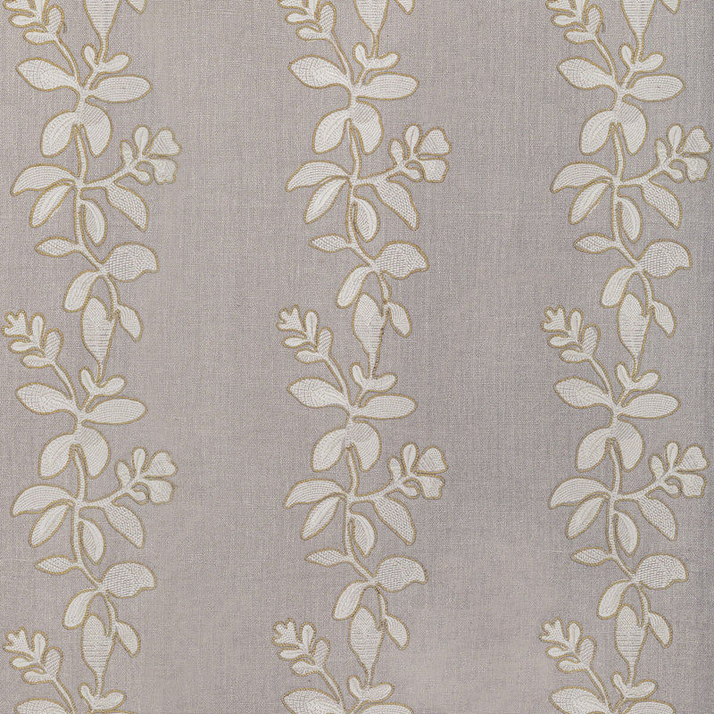 KRAVET COUTURE - GINGERFLOWER- FEATHER - Fabric by the Yard FEATHER