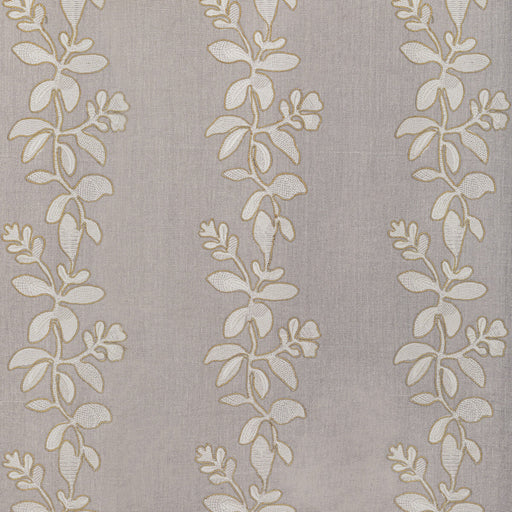 KRAVET COUTURE - GINGERFLOWER- FEATHER - Fabric by the Yard FEATHER