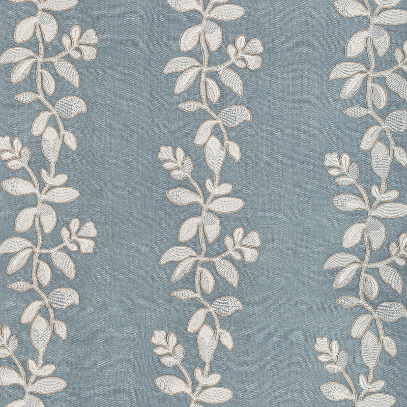 KRAVET COUTURE - GINGERFLOWER- POND - Fabric by the Yard POND