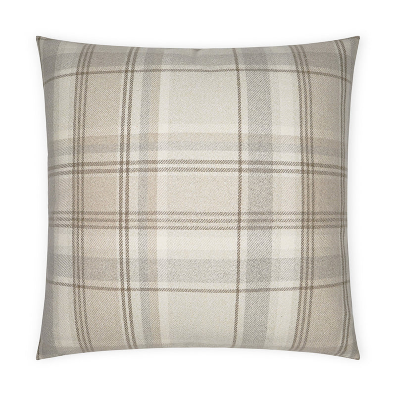 Tartan Pillow - Buff - DV Kap