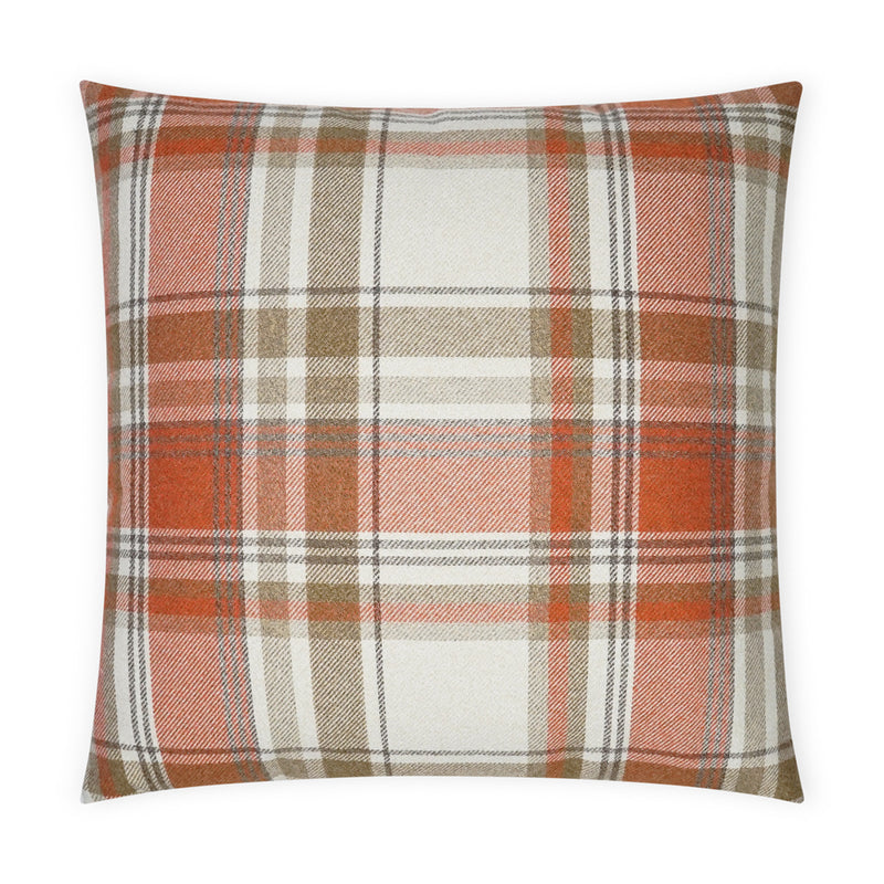 Tartan Pillow - Hickory - DV Kap