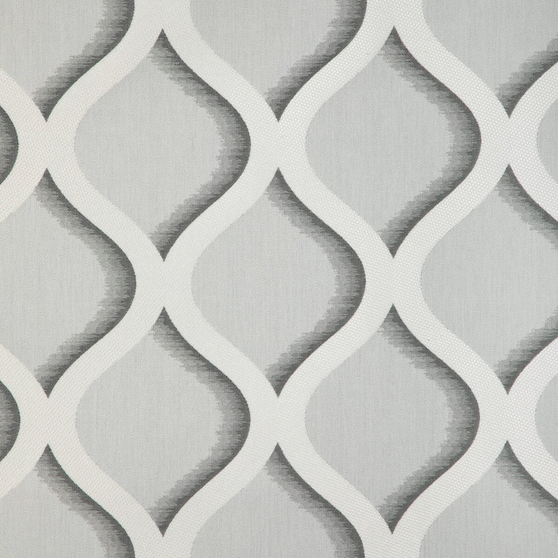 KRAVET DESIGN - SHADOW BOXER- SILVER - Fabric by the Yard SILVER