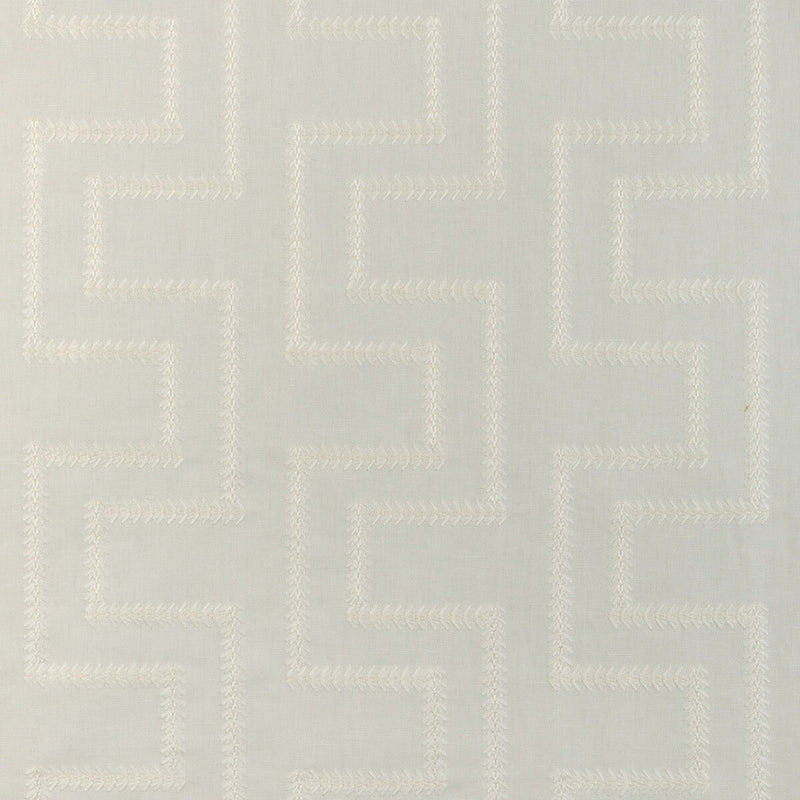 KRAVET DESIGN - ROMAN FRET- IVORY - Fabric by the Yard IVORY