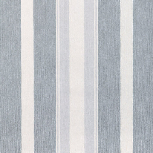 KRAVET COUTURE - NATURAL STRIPE- SKY - Fabric by the Yard SKY