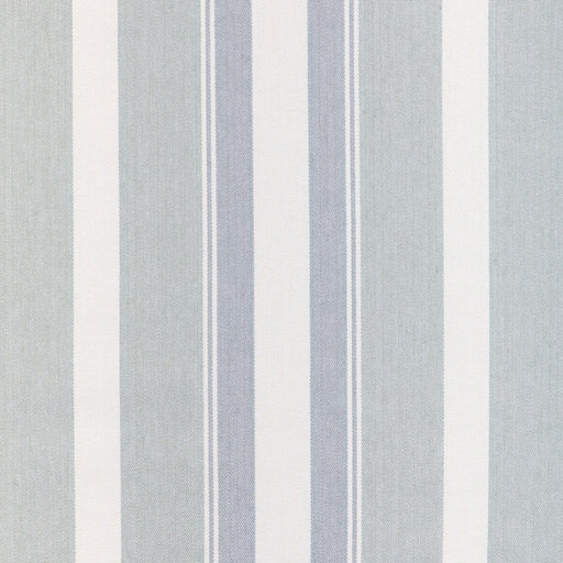 KRAVET COUTURE - NATURAL STRIPE- SEAGLASS - Fabric by the Yard SEAGLASS