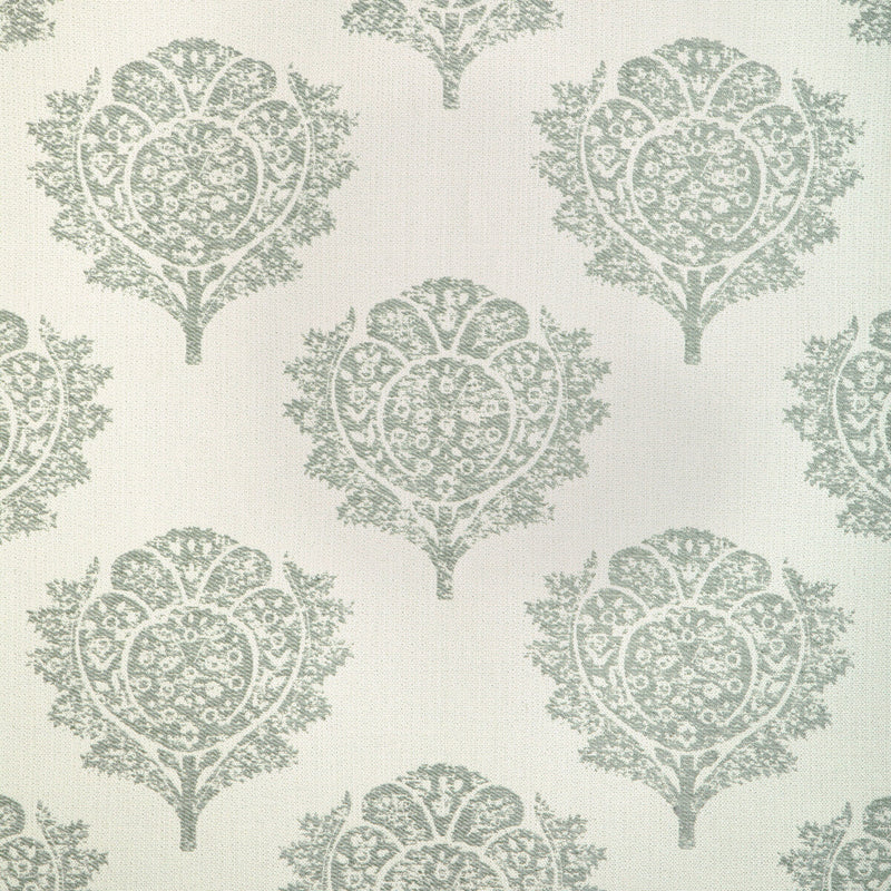 KRAVET COUTURE - HEIRLOOMS- SEAGLASS - Fabric by the Yard SEAGLASS