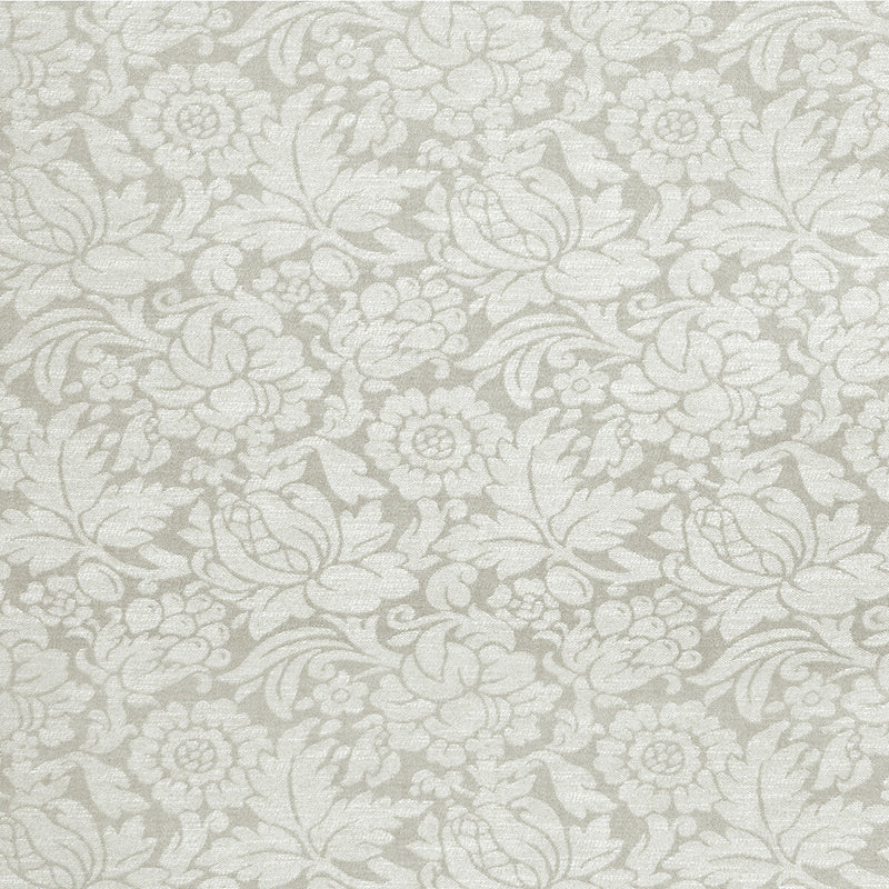 KRAVET COUTURE - SHABBY DAMASK- SNOW - Fabric by the Yard SNOW