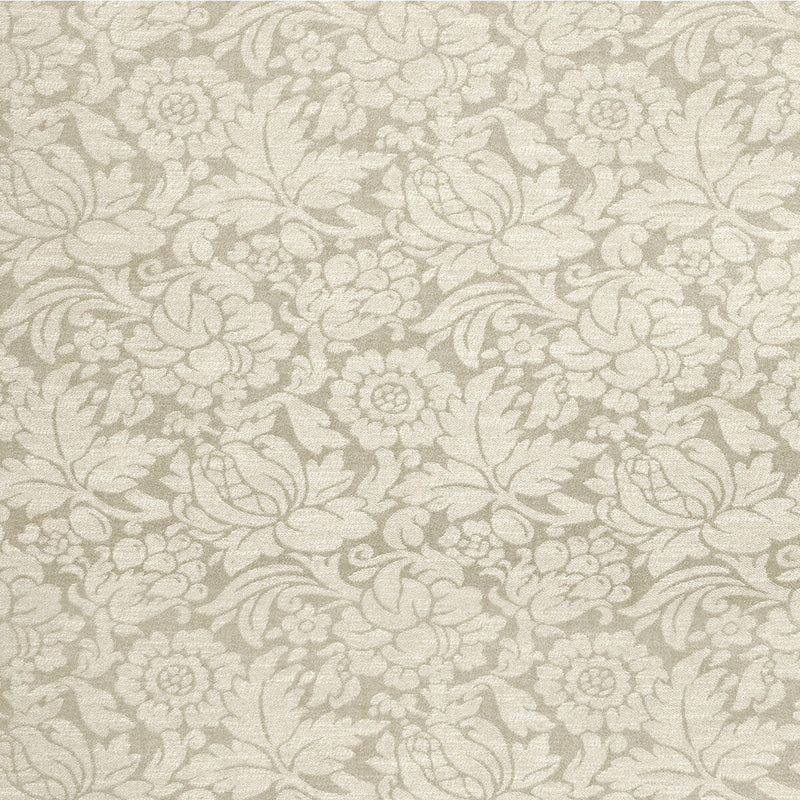 KRAVET COUTURE - SHABBY DAMASK- LINEN - Fabric by the Yard LINEN