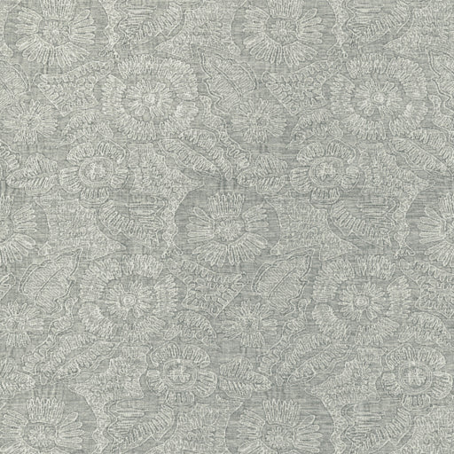 KRAVET COUTURE - CHENILLE BLOOM- MIST - Fabric by the Yard MIST