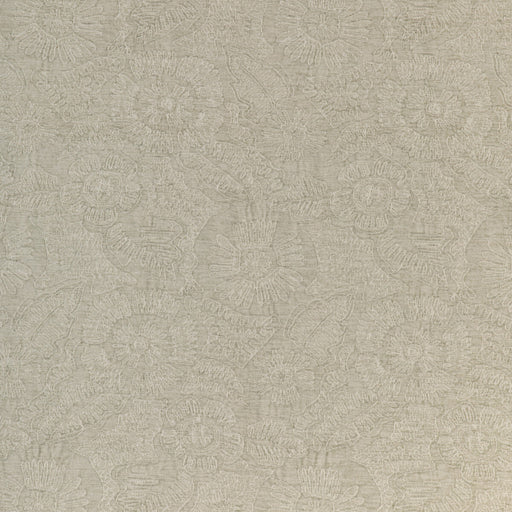 KRAVET COUTURE - CHENILLE BLOOM- LINEN - Fabric by the Yard LINEN