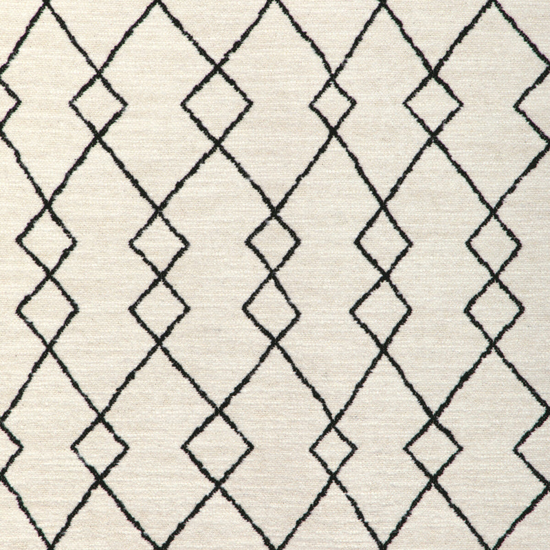 KRAVET COUTURE - GEO GRAPHICA- ONYX - Fabric by the Yard ONYX