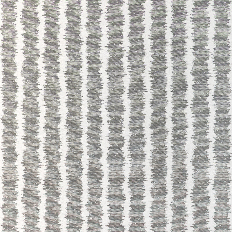 KRAVET COUTURE - SEAPORT STRIPE- CHARCOAL - Fabric by the Yard CHARCOAL