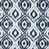 KRAVET COUTURE - MILOS DAMASK- MARINE - Fabric by the Yard