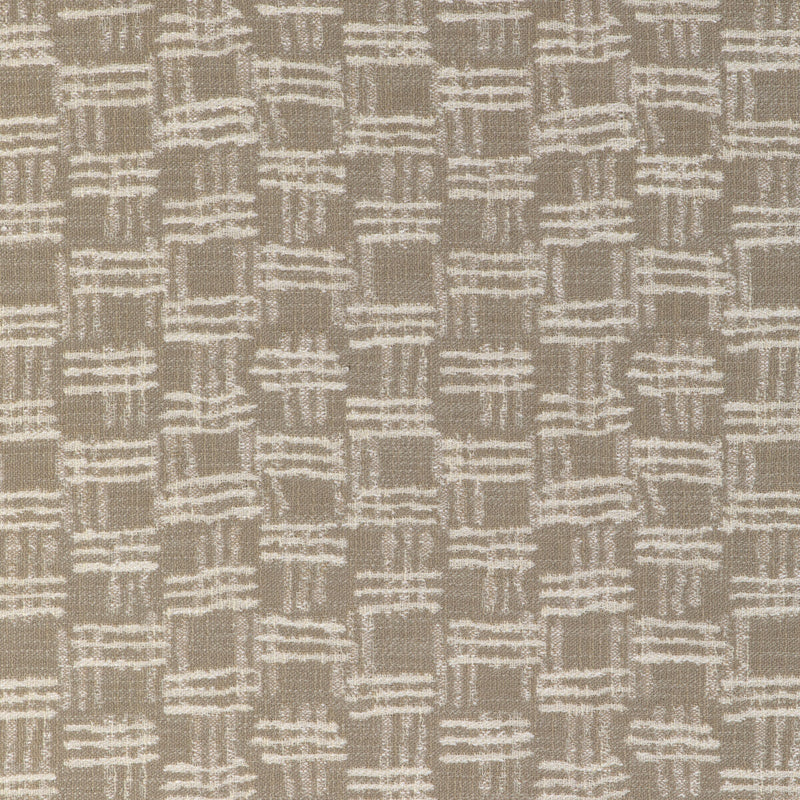 KRAVET COUTURE - CROSS WAVES- SAND - Fabric by the Yard SAND