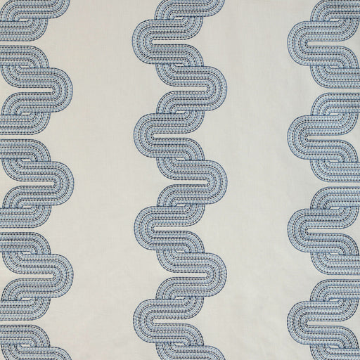 KRAVET DESIGN - CLOUD CHAIN- INDIGO - Fabric by the Yard INDIGO
