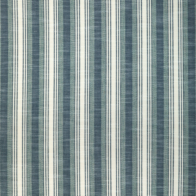 KRAVET DESIGN - SIMS STRIPE- MARINE - Fabric by the Yard MARINE