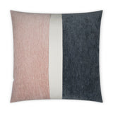 Ridges Band Pillow - Blush/Cadet - DV Kap