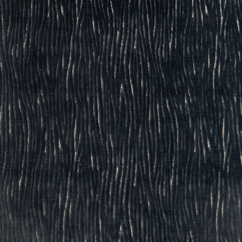 KRAVET BASICS - WAVE MOTION- COAL - Fabric by the Yard COAL