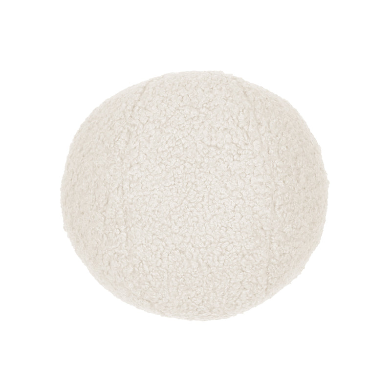 Poodle Ball Pillow - Ivory - DV Kap