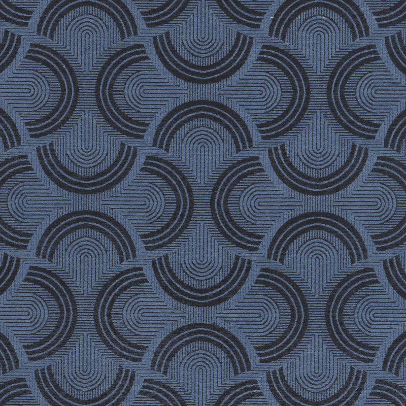KRAVET CONTRACT - ARCADIA- MIDNIGHT - Fabric by the Yard MIDNIGHT