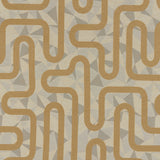 KRAVET CONTRACT - ROUNDABOUT- SAFFRON - Fabric by the Yard