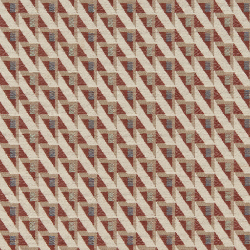 KRAVET CONTRACT - SQUARE ROOT- CINNABAR - Fabric by the Yard CINNABAR
