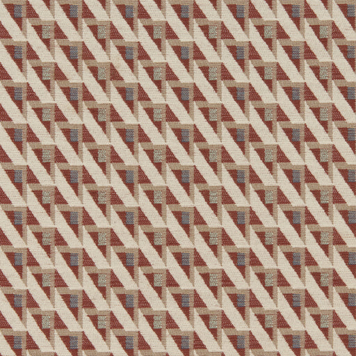 KRAVET CONTRACT - SQUARE ROOT- CINNABAR - Fabric by the Yard CINNABAR