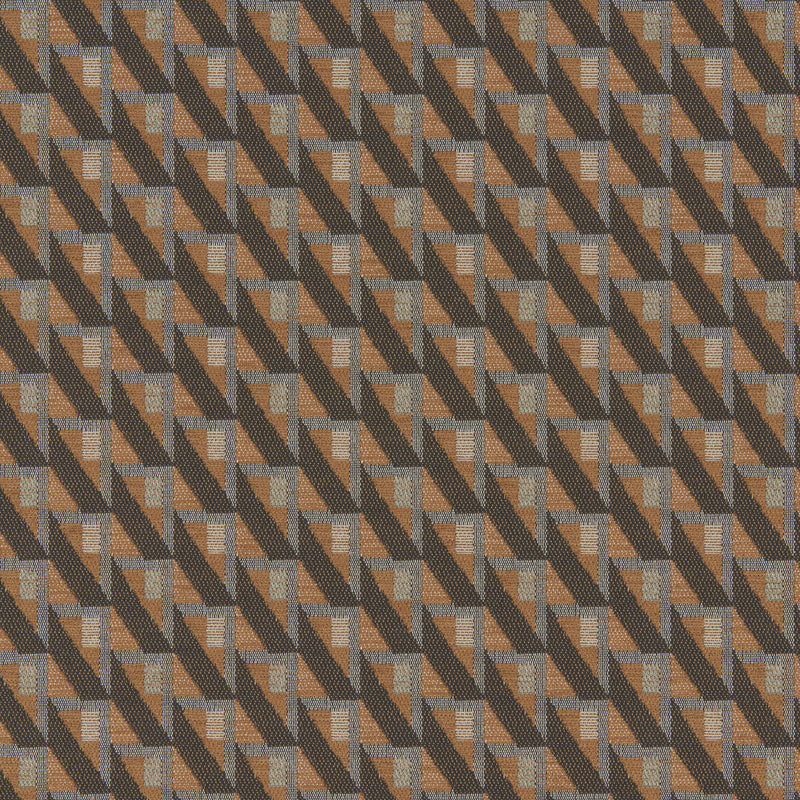 KRAVET CONTRACT - SQUARE ROOT- WALNUT - Fabric by the Yard WALNUT