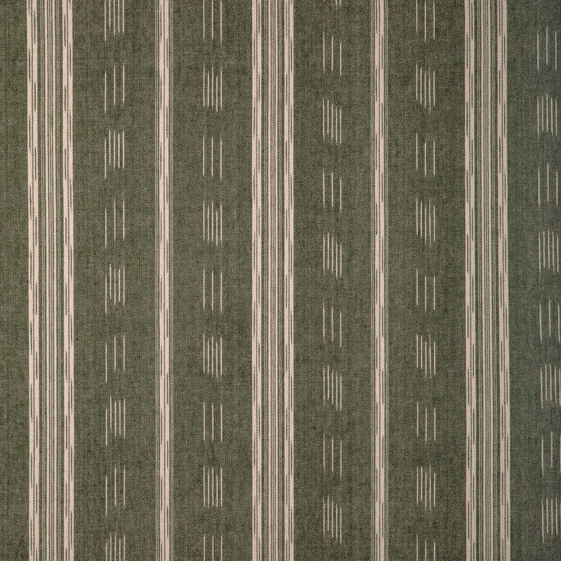 KRAVET COUTURE - PURI STRIPE- MOSS - Fabric by the Yard MOSS
