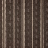 KRAVET COUTURE - PURI STRIPE- CAROB - Fabric by the Yard