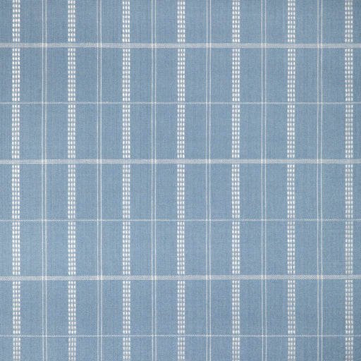 KRAVET COUTURE - AGATTI CHECK- SKY - Fabric by the Yard SKY