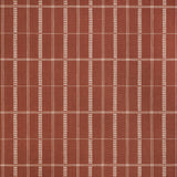 KRAVET COUTURE - AGATTI CHECK- CLAY - Fabric by the Yard