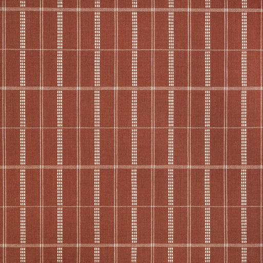 KRAVET COUTURE - AGATTI CHECK- CLAY - Fabric by the Yard CLAY