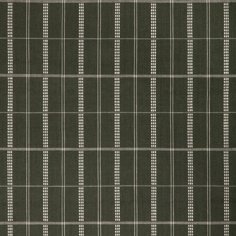 KRAVET COUTURE - AGATTI CHECK- MOSS - Fabric by the Yard MOSS