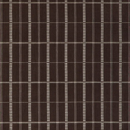 KRAVET COUTURE - AGATTI CHECK- CAROB - Fabric by the Yard CAROB