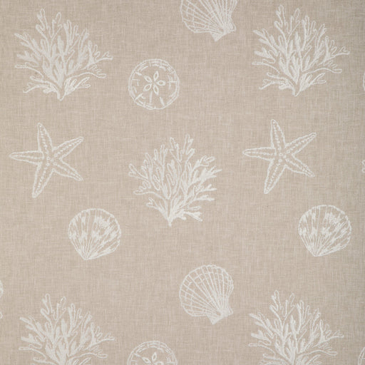 KRAVET DESIGN - SHELL ISLE- LINEN - Fabric by the Yard LINEN