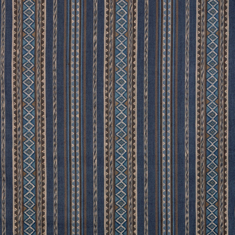 KRAVET COUTURE - CANYON ROAD- INDIGO - Fabric by the Yard INDIGO